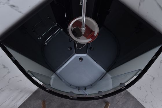 900x900x2150mmの象限儀のシャワーのエンクロージャの黒5mm