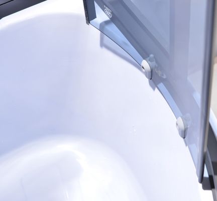 5mmの角の蒸気のシャワーのエンクロージャのアルミニウム フレーム1-1.2mm