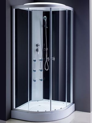 1-1.2mmの象限儀のシャワーのエンクロージャ900mmの単一のドア35&quot; X35 &quot; X85」