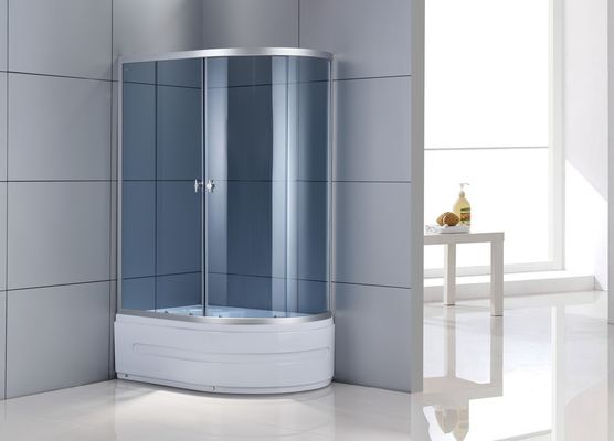 アルミニウム フレームのはめ込み式シャワーのキュービクルの小さい浴室4mm 1200×800×1960mm