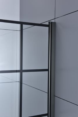 アルミニウム フレームの浴室のシャワーのスライド ガラス ドア6mm